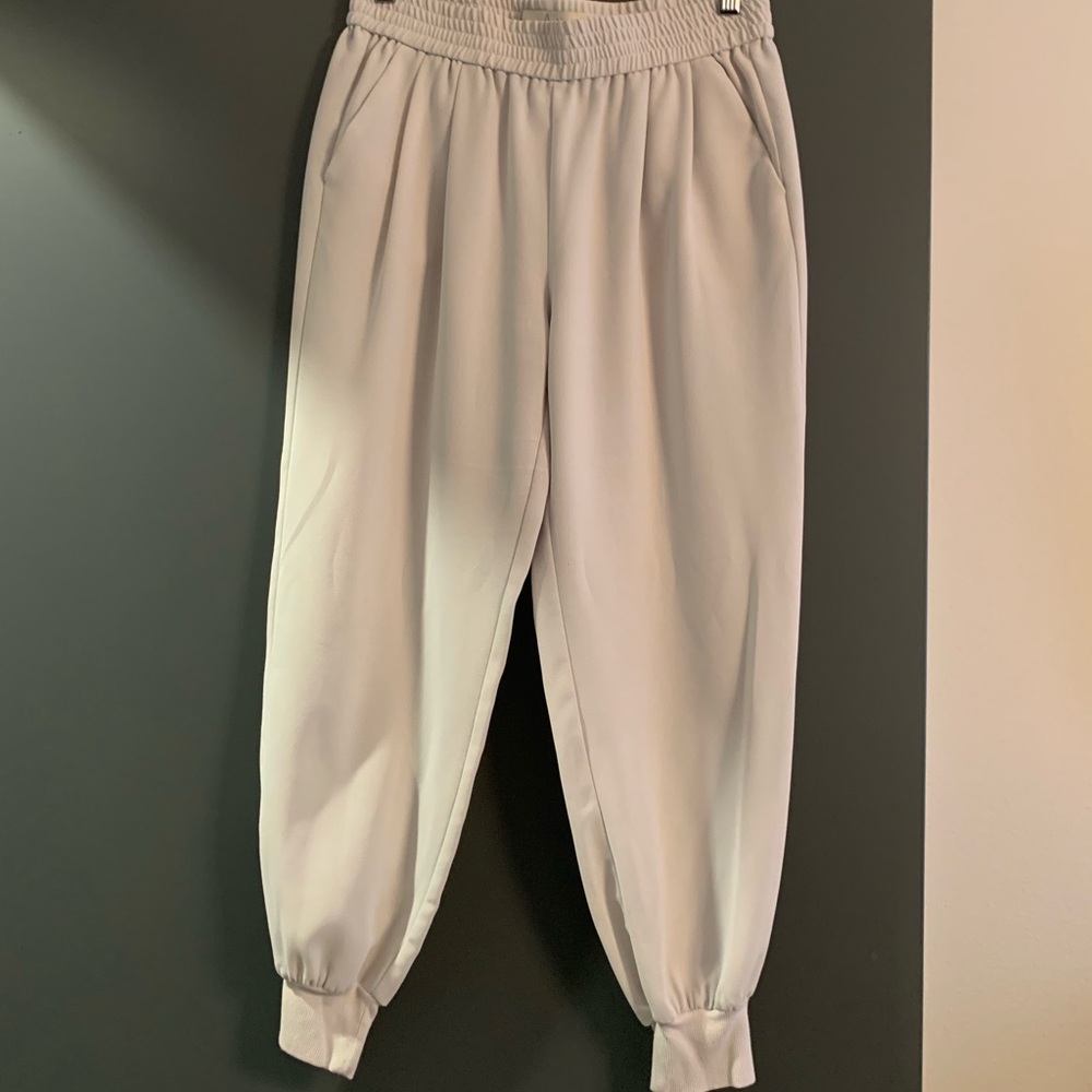 Joie white Mariner jogger pant